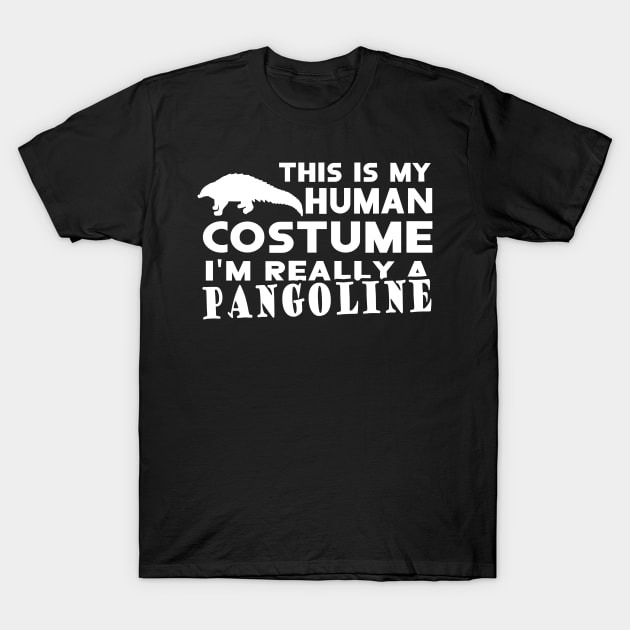 human costume pangolin pangolin fans T-Shirt by FindYourFavouriteDesign